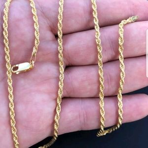 Men's or women's rope chain